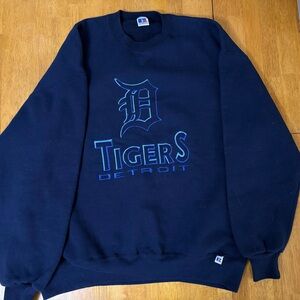 Vintage Detroit Tigers Crewneck Sweatshirt